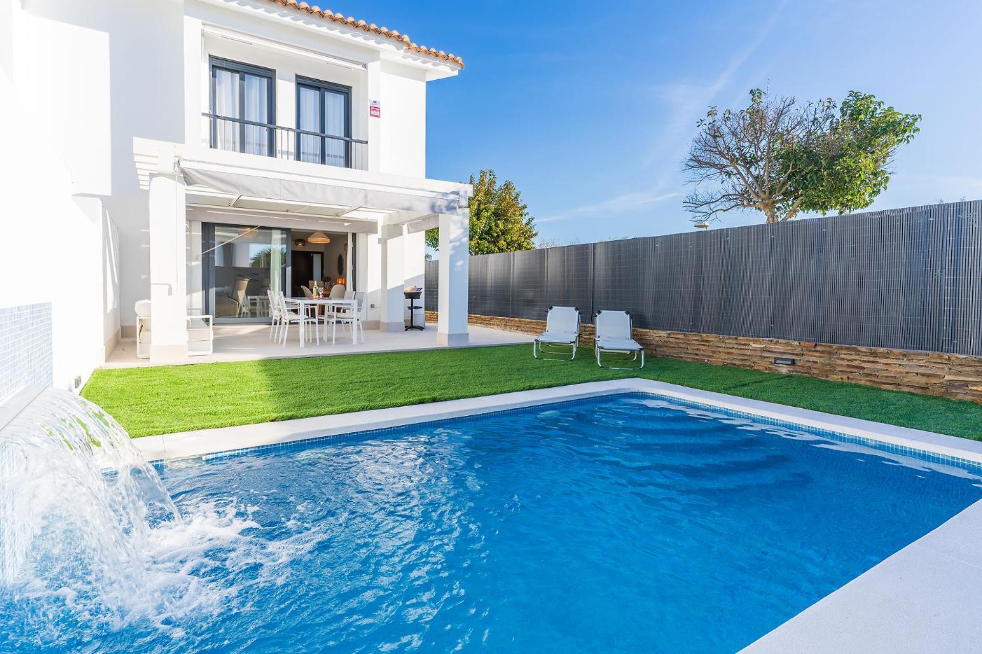 Pareado Con Piscina En El Rompido Villa Exteriör bild