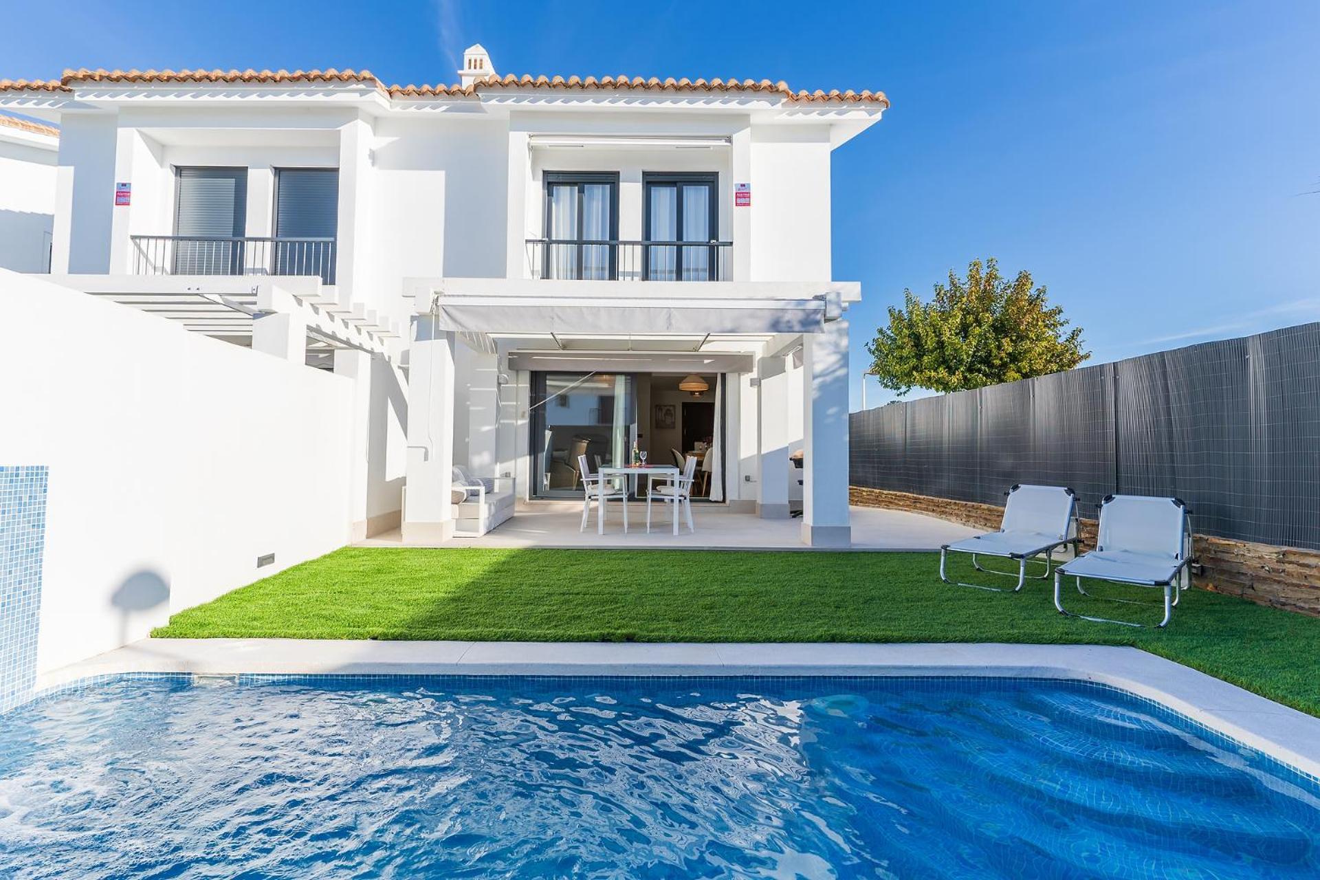 Pareado Con Piscina En El Rompido Villa Exteriör bild