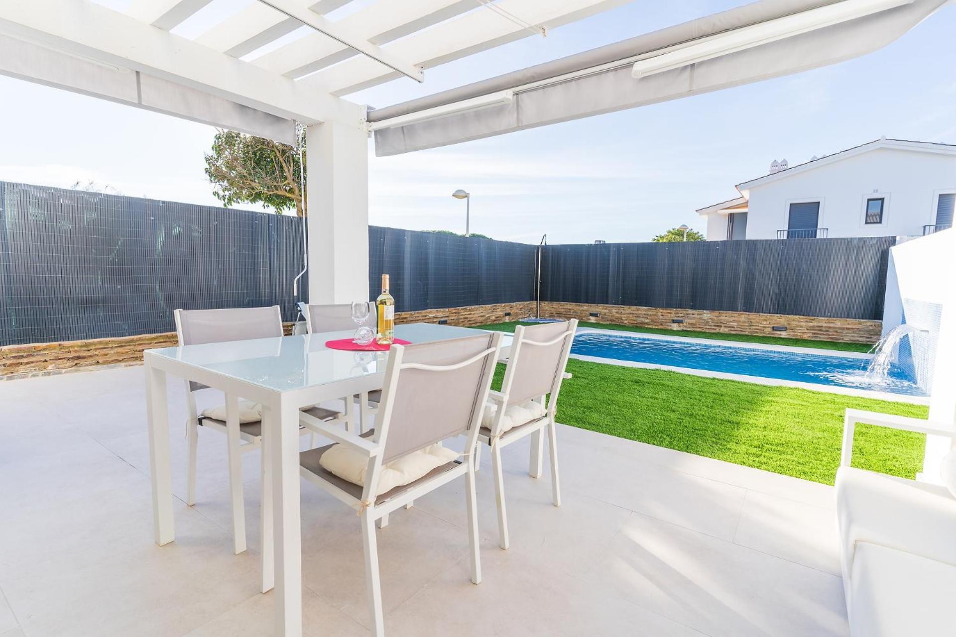 Pareado Con Piscina En El Rompido Villa Exteriör bild