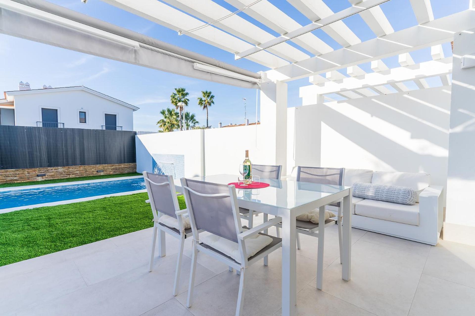 Pareado Con Piscina En El Rompido Villa Exteriör bild