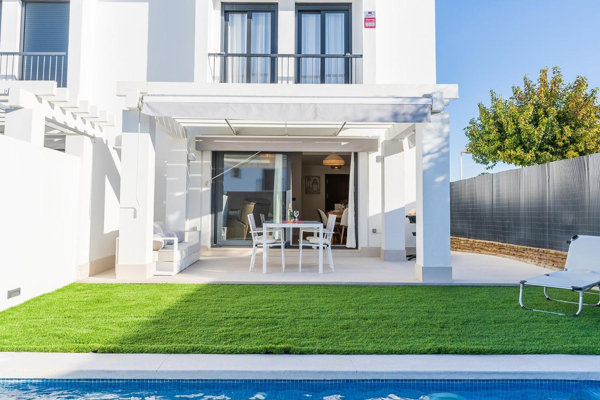 Pareado Con Piscina En El Rompido Villa Exteriör bild